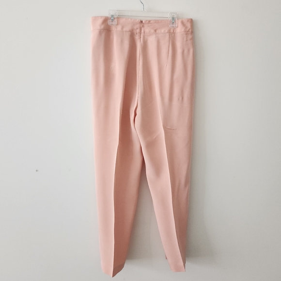 3.1 Phillip Lim Silk Tapered Trouser Pants Pastel Pink 2 NWOT - Picture 2 of 4